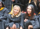 A little slip on her graduation day