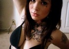 Enchanting model with hot lingerie and tight nips
