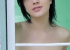 Sinful girl with beautiful face and nice titties